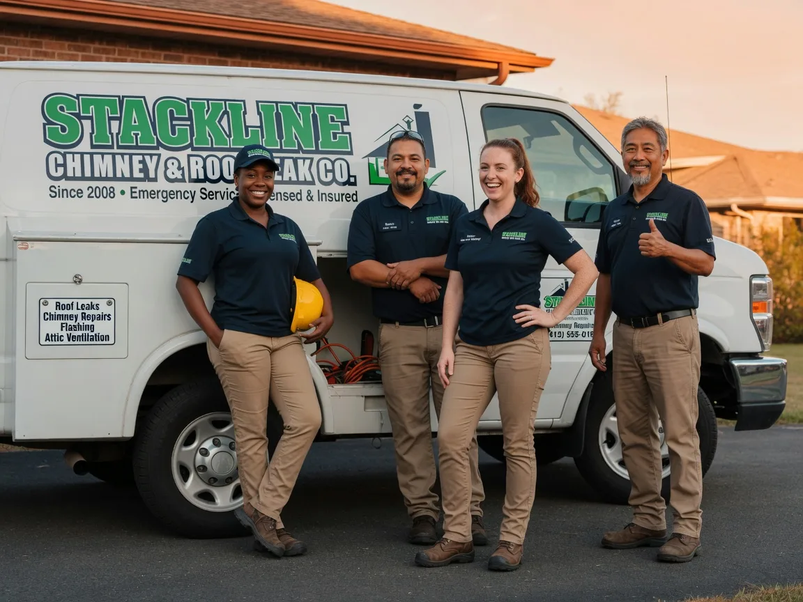 Chimney flashing repair company in West Danville, VT